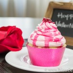 Cupcakes cu sirop de trandafiri